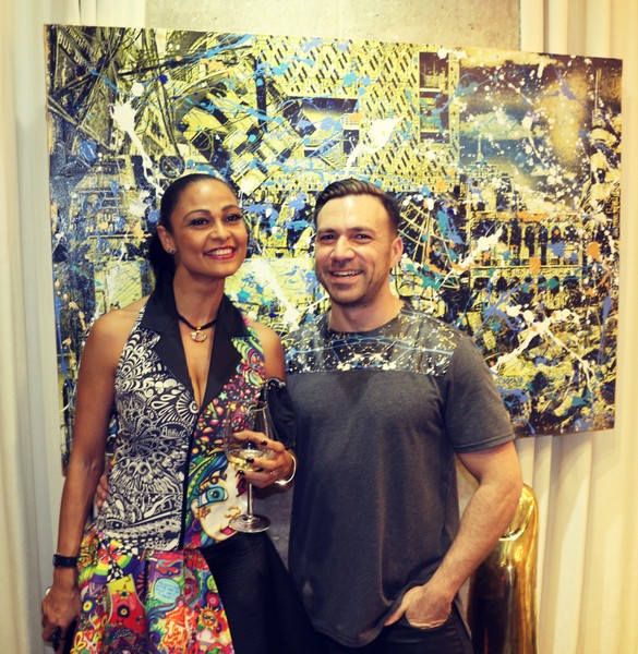 Suzi in Beirut at Vick Vanlian Showroom